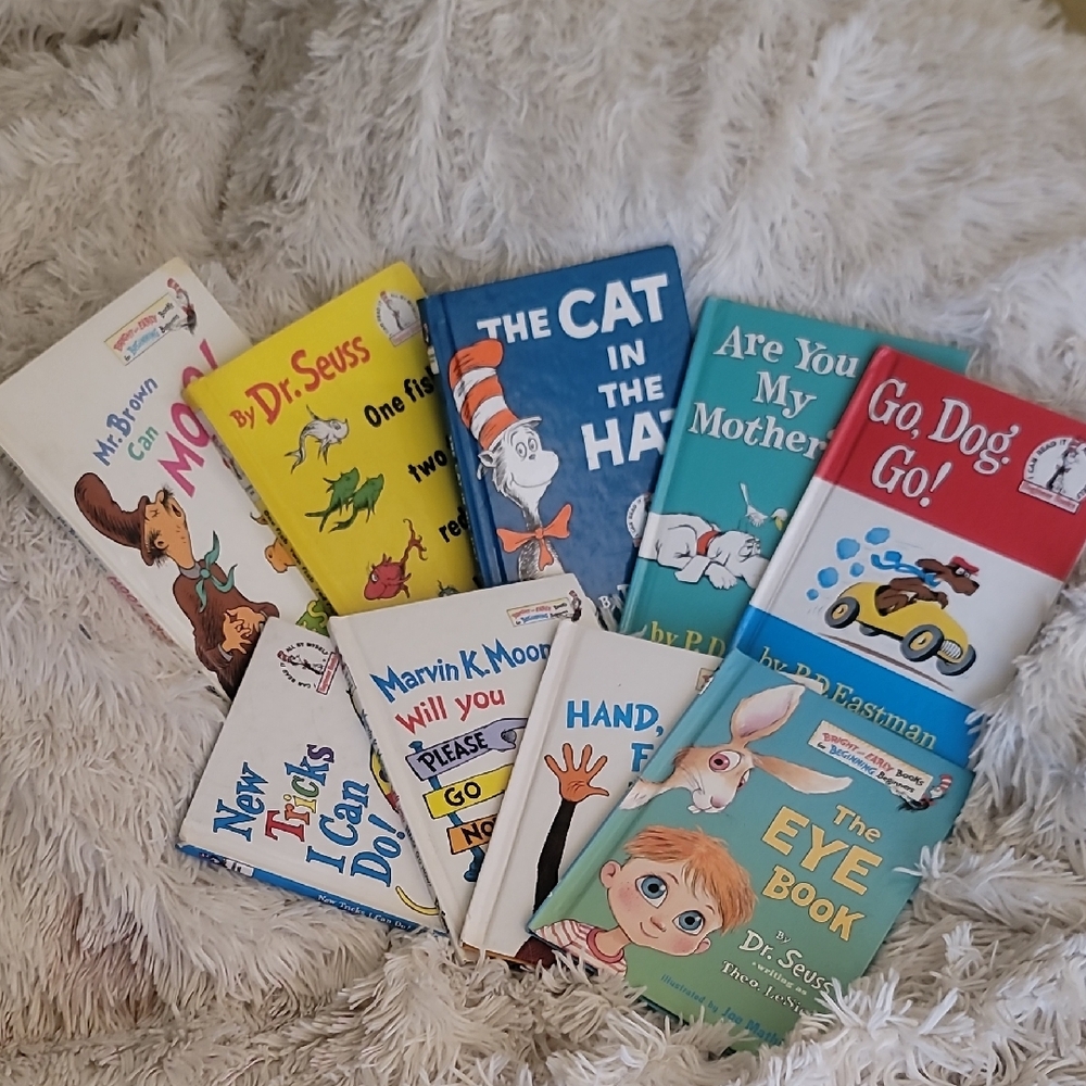 Dr. Seuss I Can Read Beginner Books Set Of 9